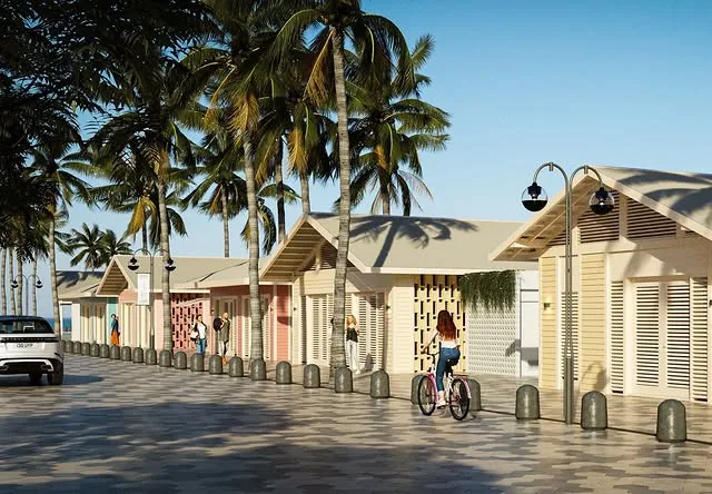 Pueblo de los Pescadores en Las Terrenas: Reconstrucción 2025 All Project Group Nuevo Pueblo de los Pescadores